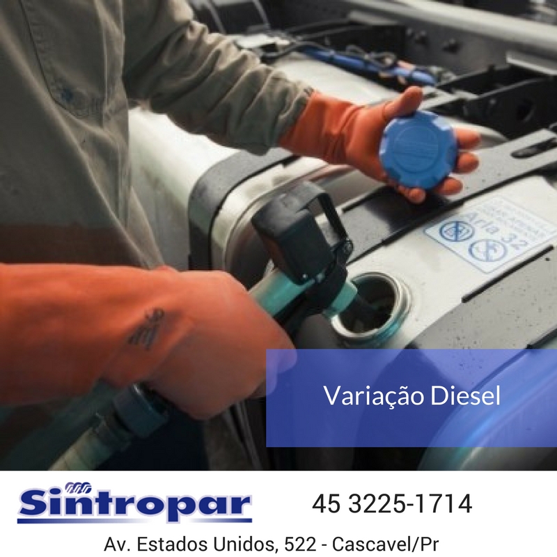 Sintropar alerta: preço do óleo diesel inviabiliza o TRC